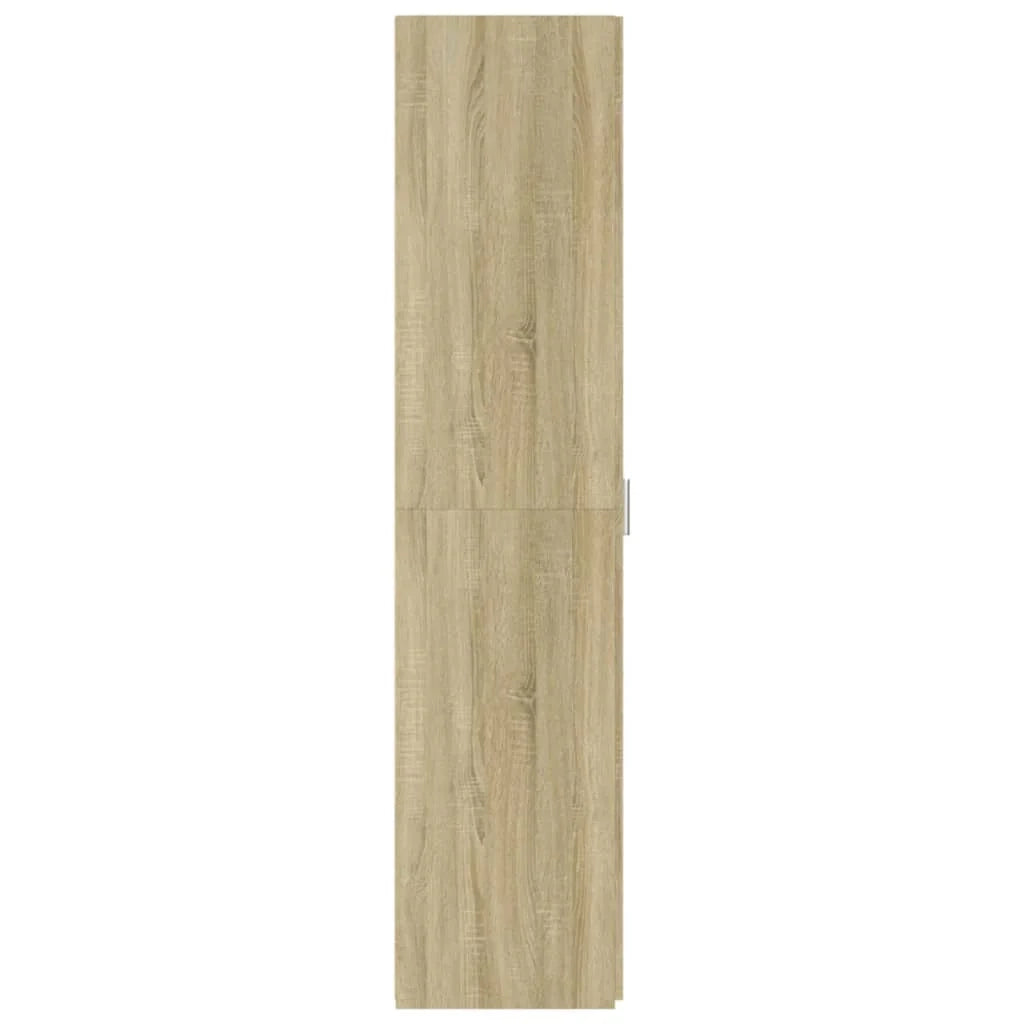 Buffet credenza cassettiera armadio mobile contenitore organizer cucina soggiorno salotto rovere Sonoma alto 40 x 42,5 x 185 cm legno ingegnerizzato marrone 02_0034061