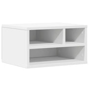 Supporto per stampante tavolo mobile per ufficio 40 x 32 x 22,5 cm legno ingegnerizzato bianco 02_0044727