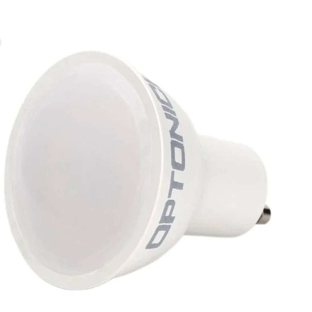 Optonica lampadine led gu10 faretto spot da interno con attacco a baionetta *** temperatura colore lampada 2700k bian...
