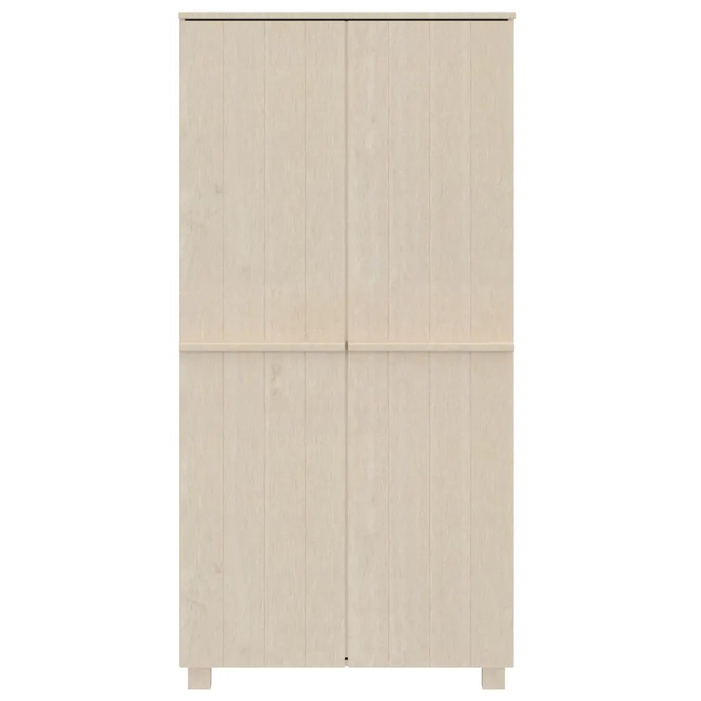 Armadio HAMAR ambra 89x50x180 cm in Legno Massello di Pino CFW9400887