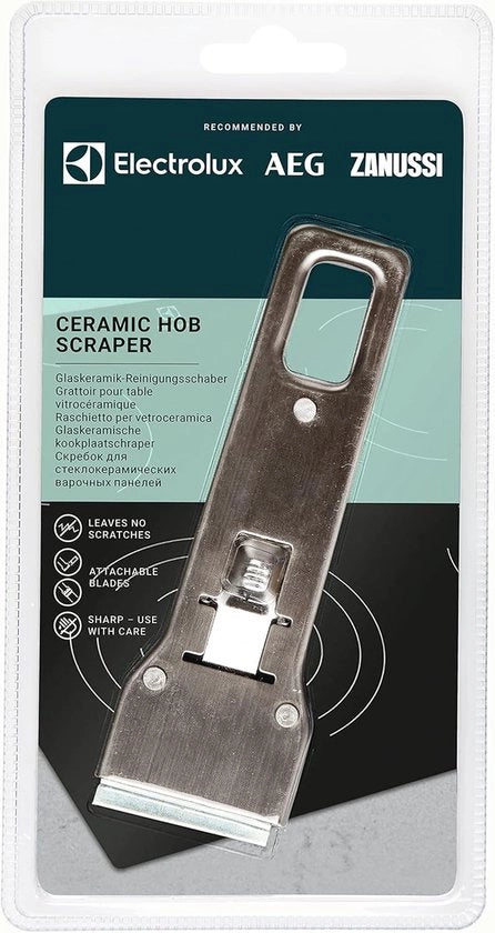 Schrappatrice per superfici in vetro - Ideale per piatti da cucina e altro ancora