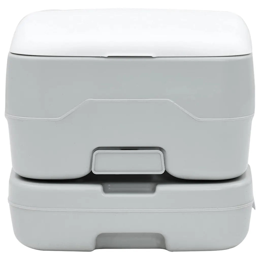 Toilette da Campeggio Grigio e Bianco 41,5 x 36,5 x 30 cm 42001425