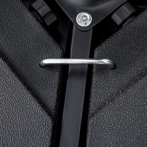 Base per Ombrellone da 4 Pezzi Riempibili con Acqua o Sabbia e Ganci di Connessione   Nero