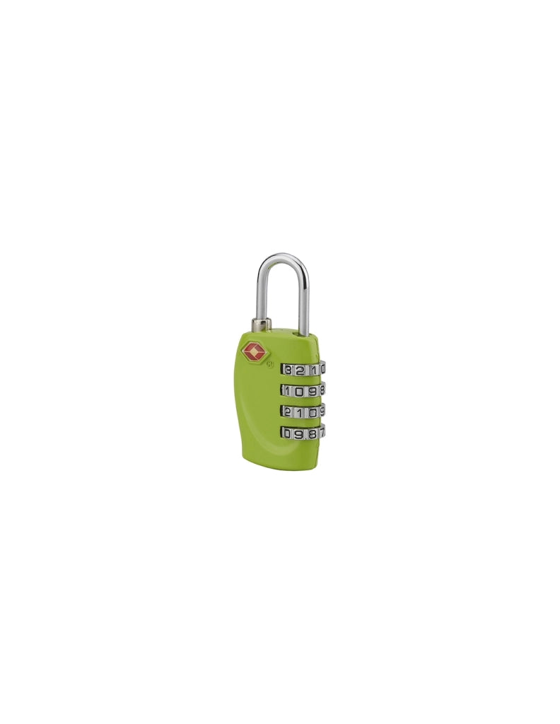 Lucchetto TSA 30 mm a combinazione di 4 cifre, arco in acciaio nichelato – THIRARD