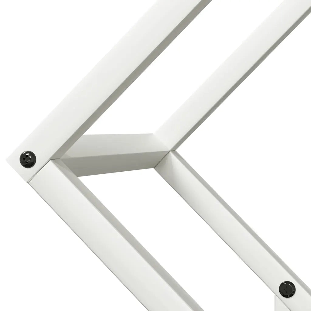 Rastrelliera per Legna da Ardere Bianca 50x25x50 cm CFW5718637