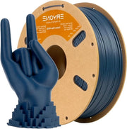 Filamento 3D da Stampaggio 1kg Bobina - Blu - Filamento PETG a Fibra di Carbonio 1,75mm +/-0,03