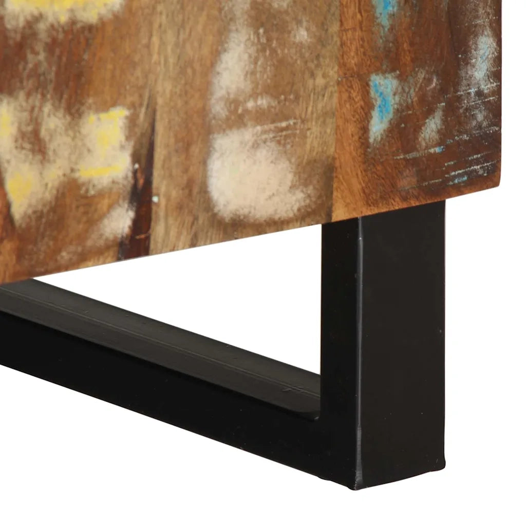 Mobile TV | Armadietto TV | Mobile Porta TV 80x33x46cm Legno Massello Recupero Legno Multistrato