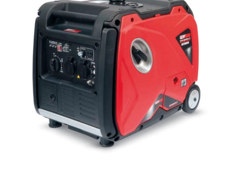 Generatore monofase Genmac GR3500EiN tipo inverter 3.5kW max carrello integrato
