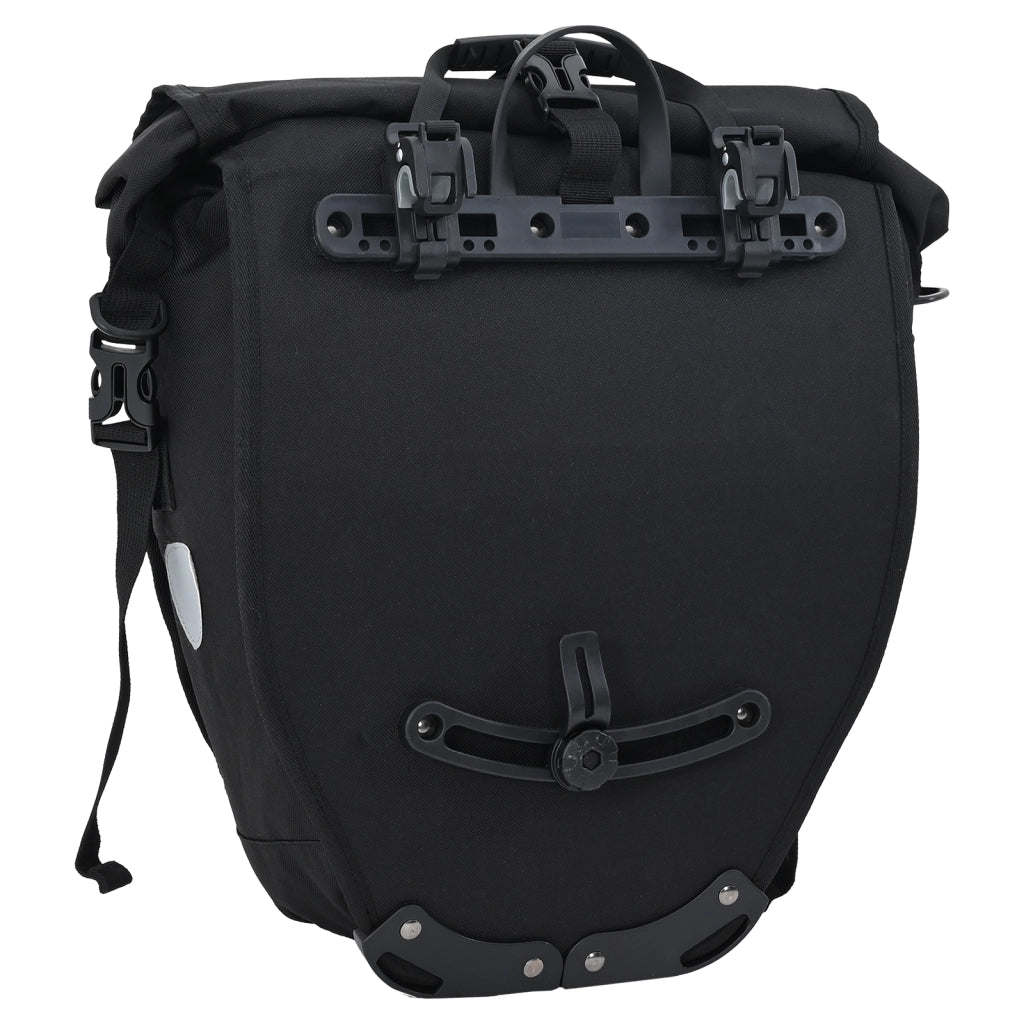 Borsa per Bicicletta per Portapacchi 25 L Nera 32.5x17x57 cm