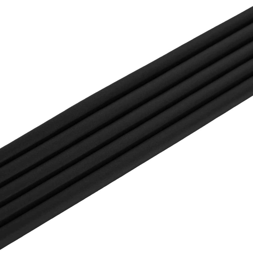 Nastro adesivo per finestre Nero 14 x 12 mm 25 m Schiuma EPDM 42038195