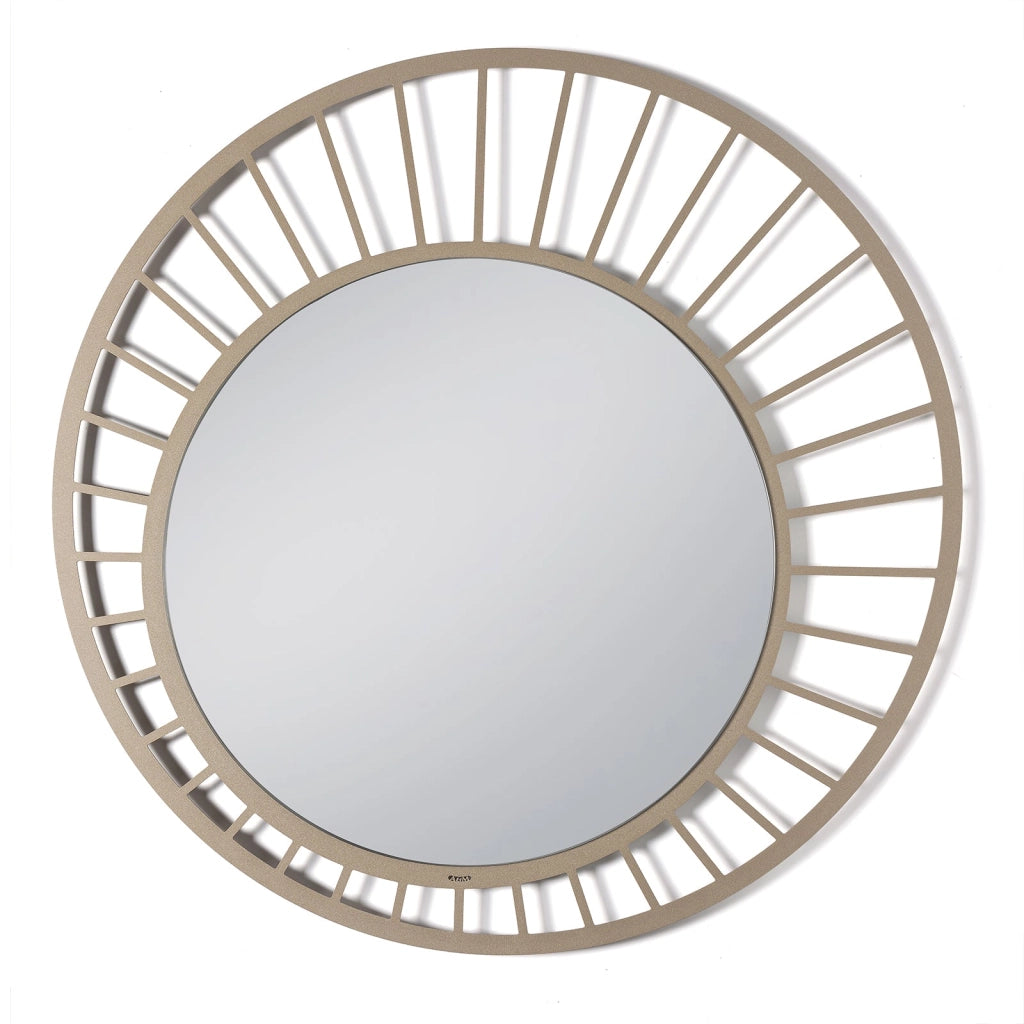 Specchio moderno da parete Ray Beige
