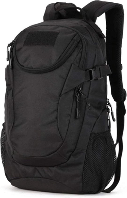 Zaino militare tattico da 25 litri per uomo e donna - zaino da trekking outdoor impermeabile - nero Zaino per motociclisti