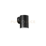 APPLIQUE LED POLO NERA TONDA 8W 980LM CCT 3000K / 4000K IP65 7,8X9,9X11,5CM
