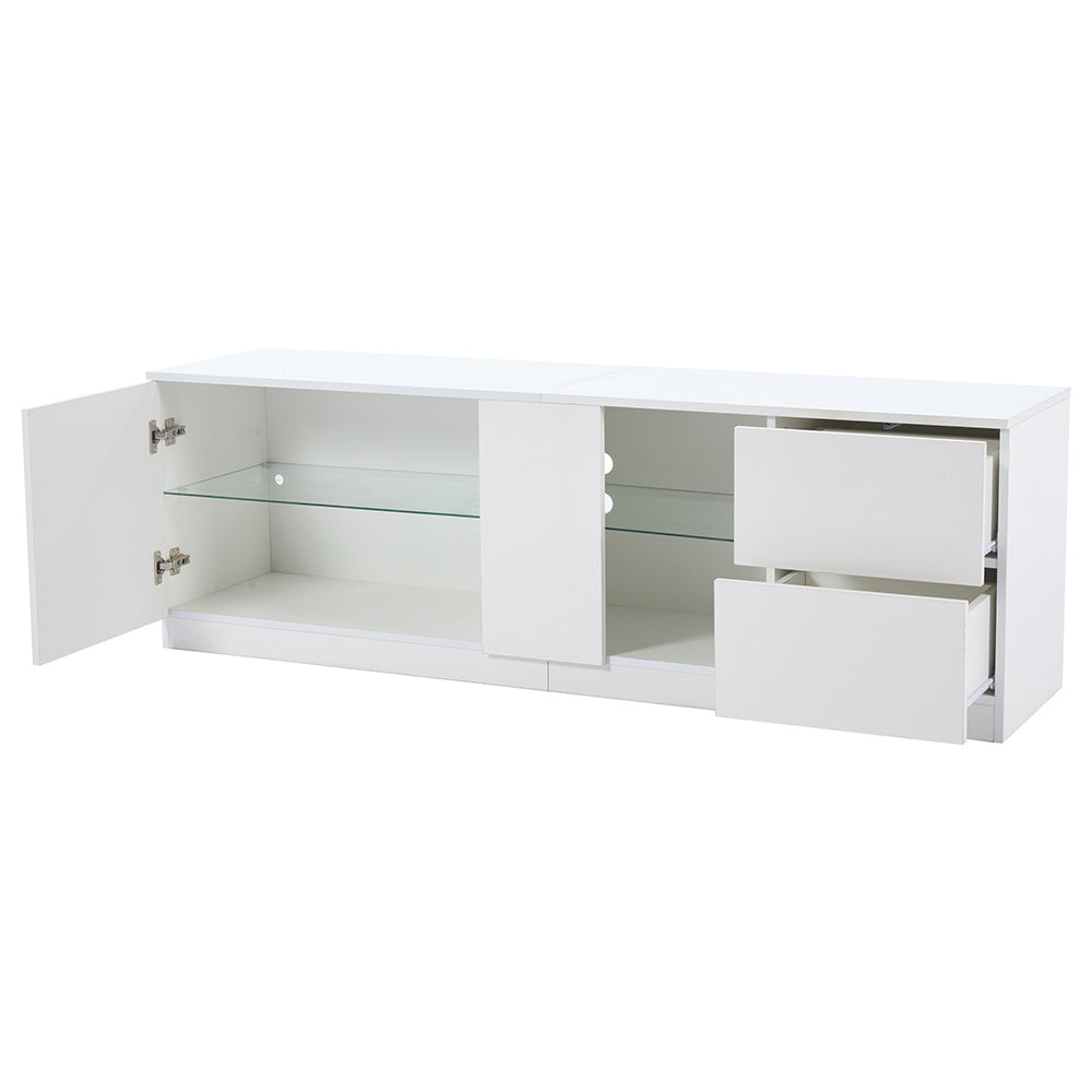Mobile TV LED - Xylo - 160x40x52cm lucido per 65"