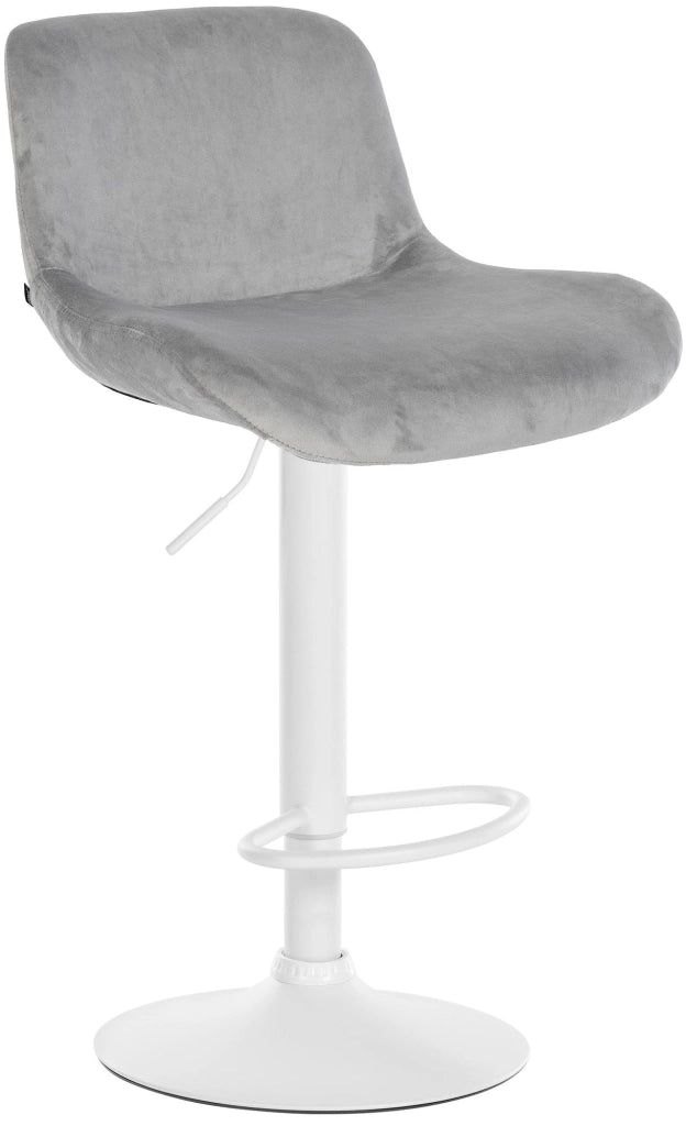 Barhocker Solon WeiЯ Samt
