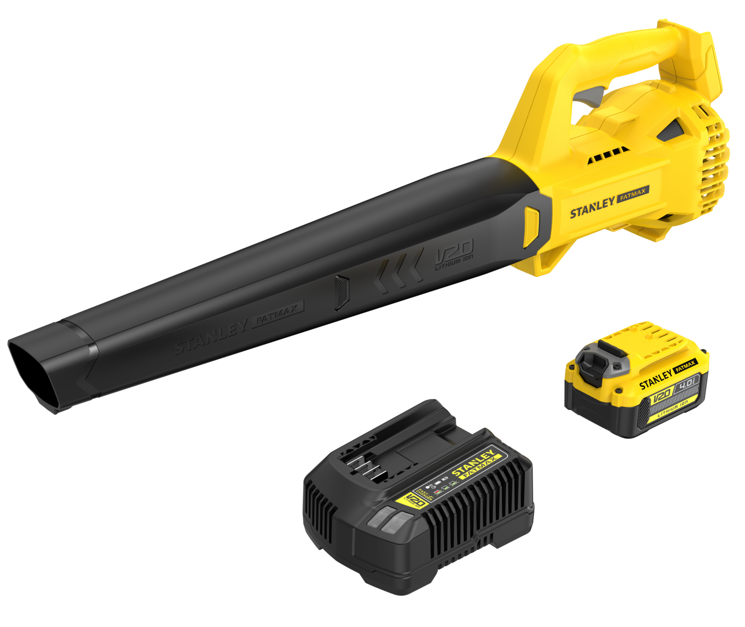 Soffiatore a batteria Stanley SFMCBL714M1 – 18V XR con batteria 18V - 4 ah