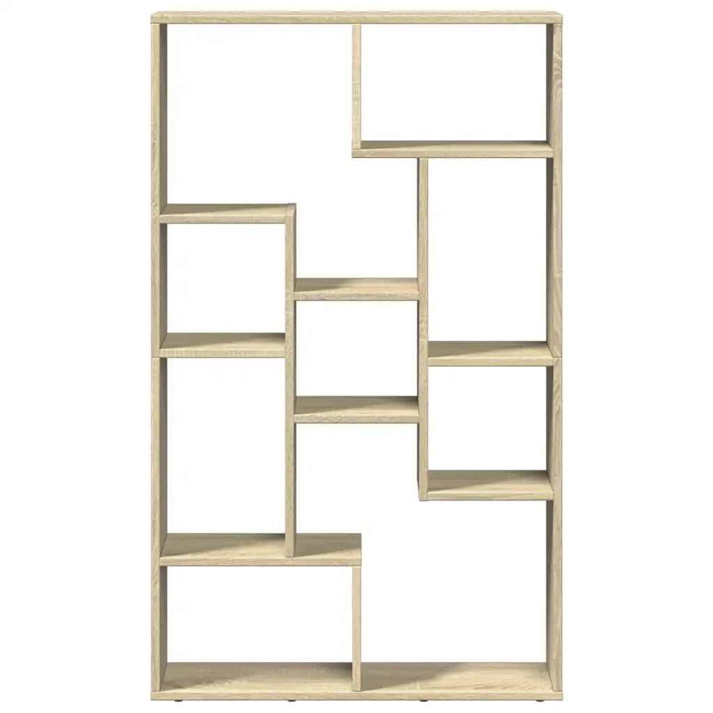Libreria Rovere Sonoma 72x20x120,5 cm in Truciolato 858158