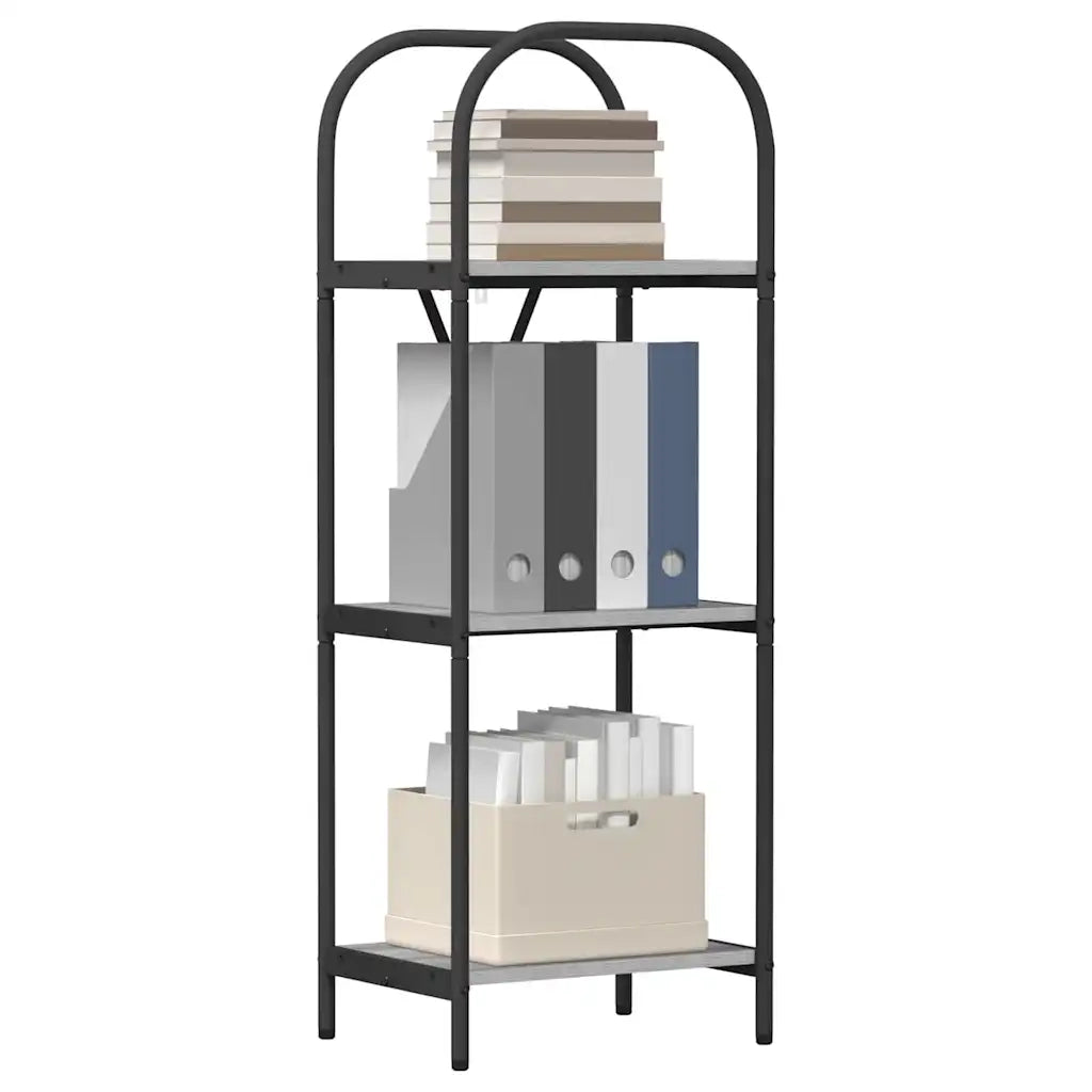 Libreria Grigio Sonoma 40 x 30 x 109 cm Legno multistrato