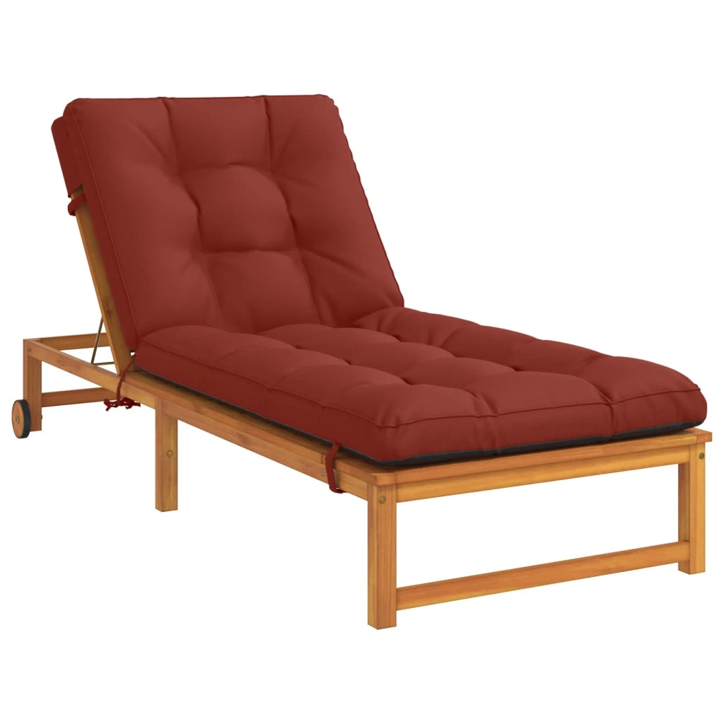 Cuscino per Lettino VIANEN 100% Poliestere Rosso 953886