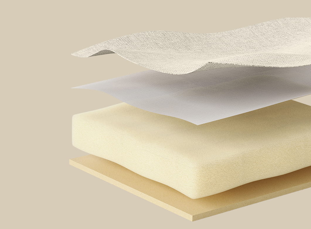 Valora PUFA LSF028W01 Pouf Organizer Bianco Crema MDF Storage