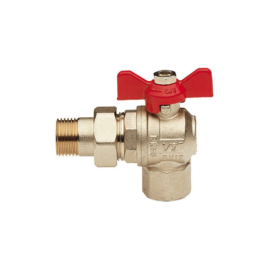 Valvola a sfera ad angolo a sette fili