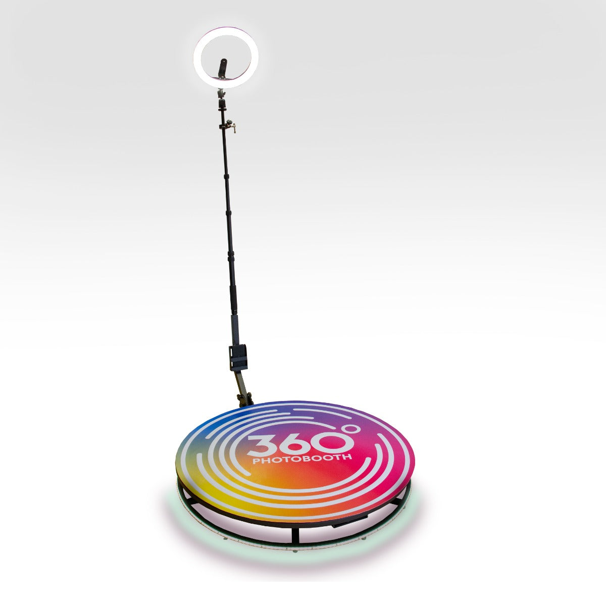 Piattaforma Fotografica Rotante con Batteria 24V Luce ad Anello Bastone Selfie