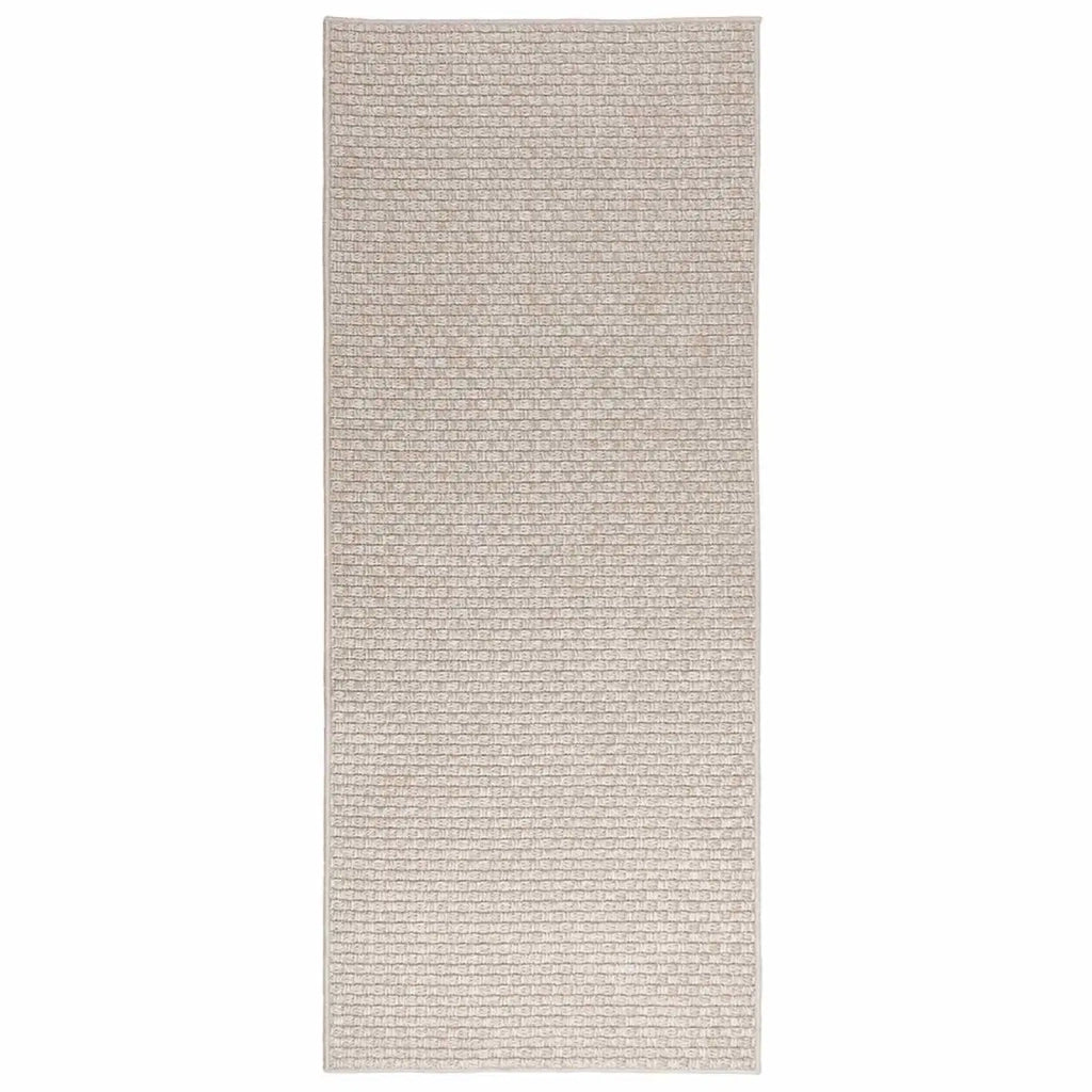 Tappeti per area Rettangolare FARO Crema 150 x 80 cm Poliestere