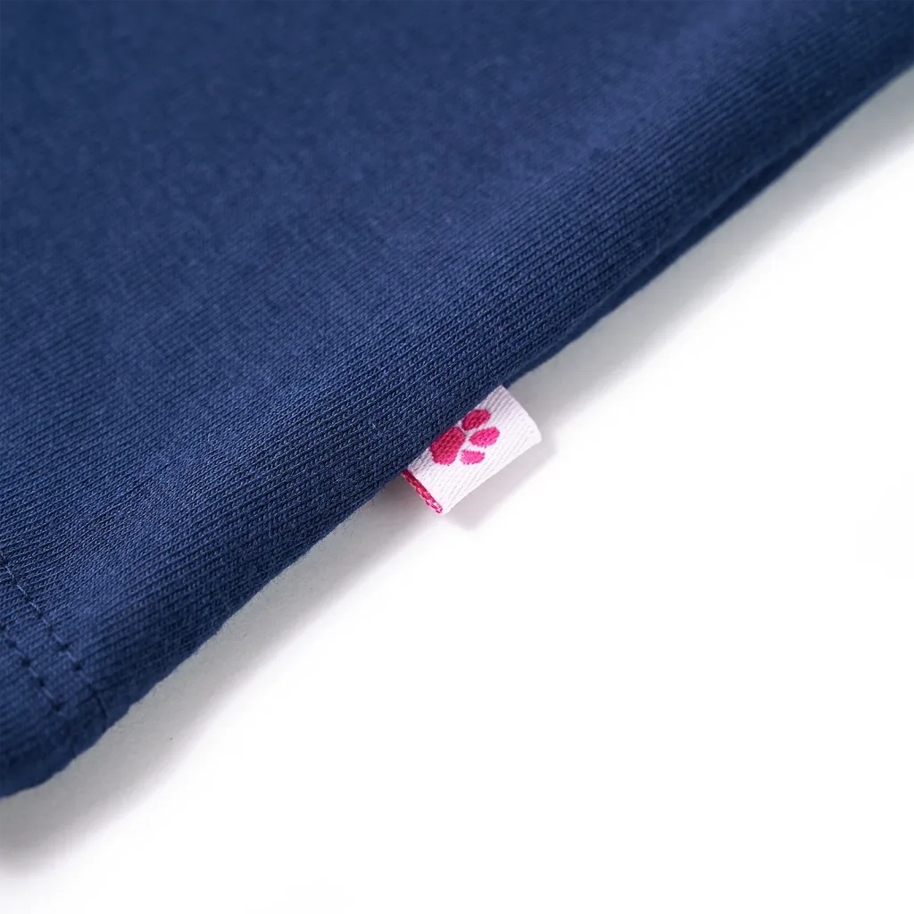 Maglietta da Bambina Blu Marino 116 11101