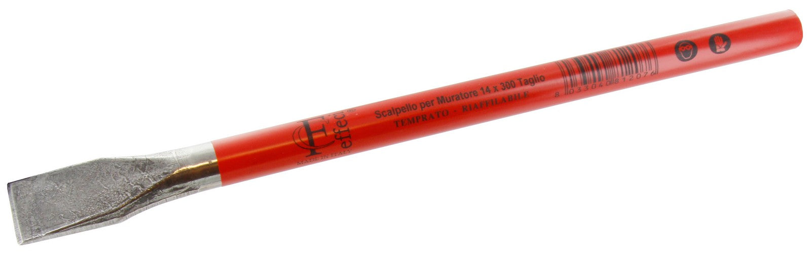 scalpello forgiato x muratura cm.40t high quality cod:ferx.2993