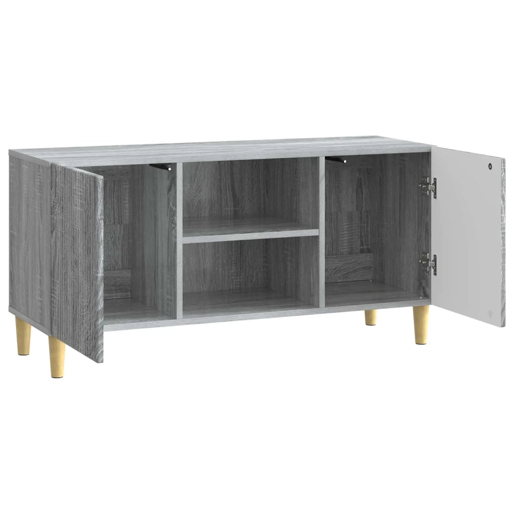 Mobile TV Grigio Sonoma 102 x 34,5 x 50 cm Legno ingegnerizzato 894701
