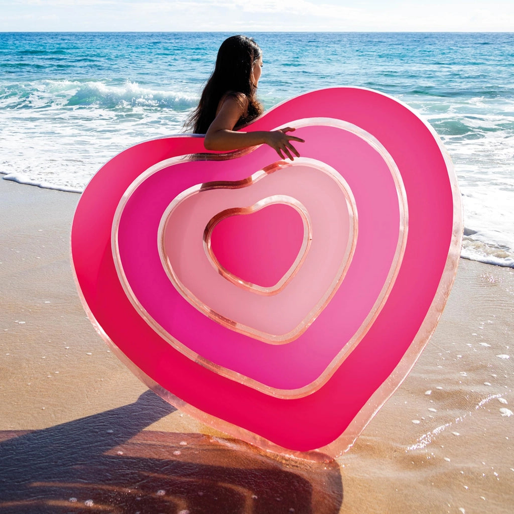 Materassino Gonfiabile Isola Intex Cuore 168 x 142 cm