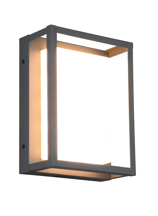 Applique da Esterno a LED SMD in Metallo Antracite