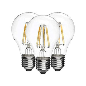 LAMPADA GOCCIA FILAMENTO LED A60 9W E27 3000K TRIPACK DI VIVIDA