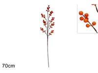 STELO BACCHE AUTUNNALI DECORATIVO ALTO 70CM DI DUESSE