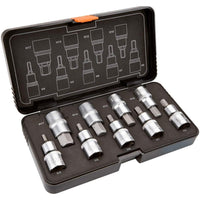 Topex 08-705 chiave esagonale co con bussola 55 mm 9 pezzi assort