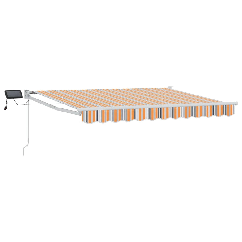 Tenda retrattile manuale con LED 3 x 2,5 m 3419256