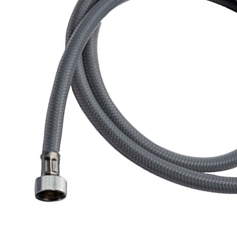 Flessibili per doccia retinato metallizzato in pvc doppia ghiera