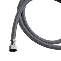 Flessibili per doccia retinato metallizzato in pvc doppia ghiera