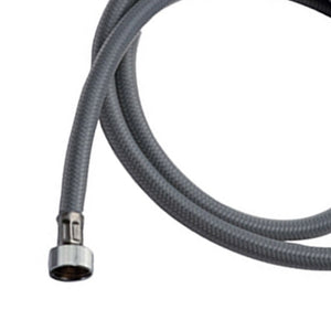 Flessibili per doccia retinato metallizzato in pvc doppia ghiera