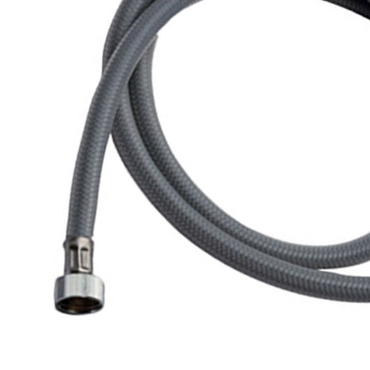 Flessibili per doccia retinato metallizzato in pvc doppia ghiera