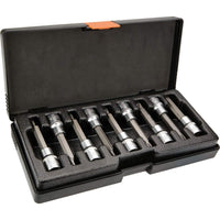 Topex 08-708 chiave torx con bus ussola 100 mm, 9 pezzi assortiti