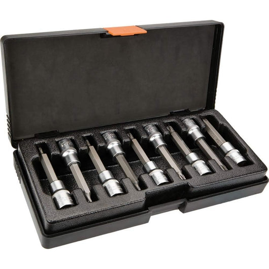 Topex 08-708 chiave torx con bus ussola 100 mm, 9 pezzi assortiti