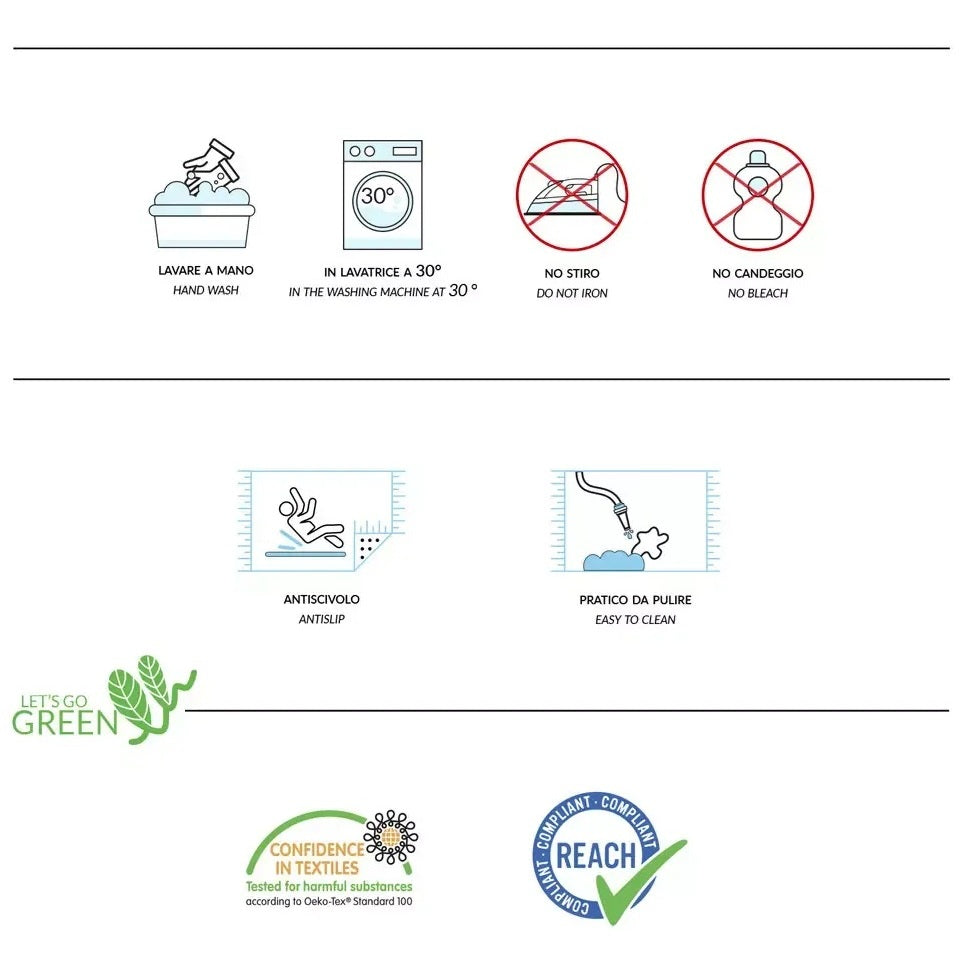 TAPPETO SMART 50X130CM IN DIVERSI COLORI