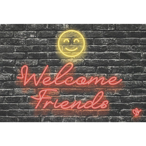 ZERBINO NEON 40X60CM IN GOMMA