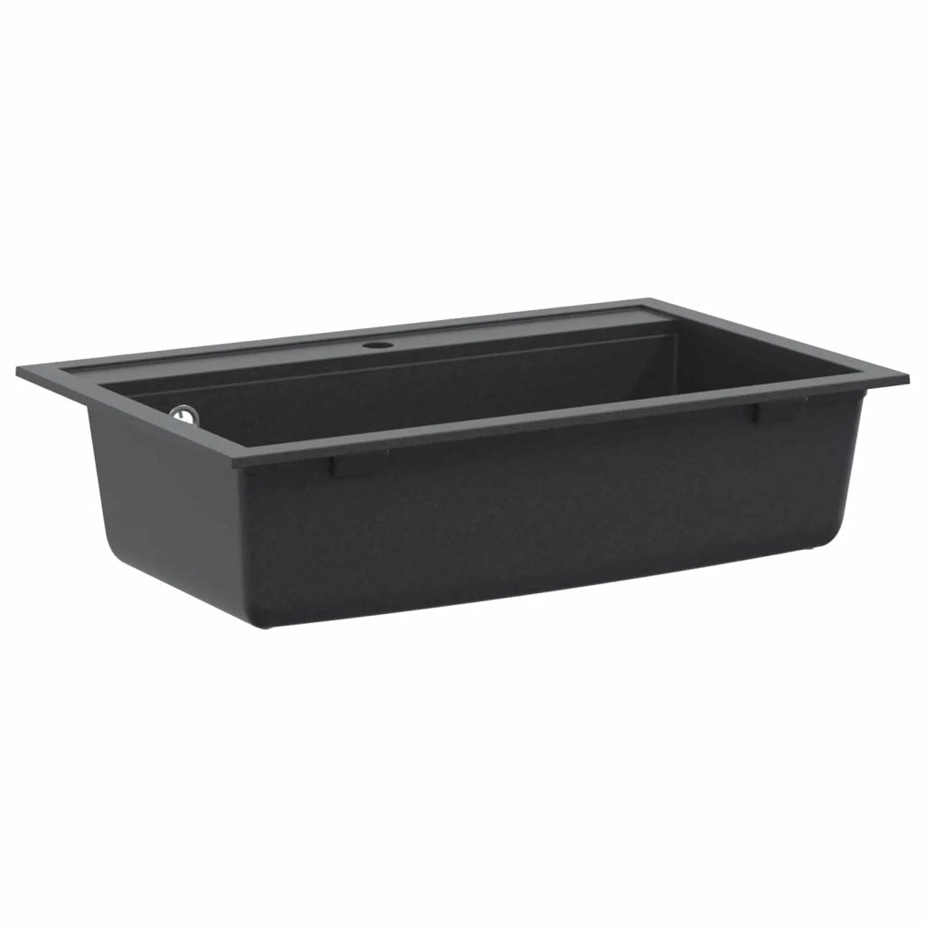 Lavello cucina vasca singola Granito 79,5 x 50,5 x 20 cm 42053756