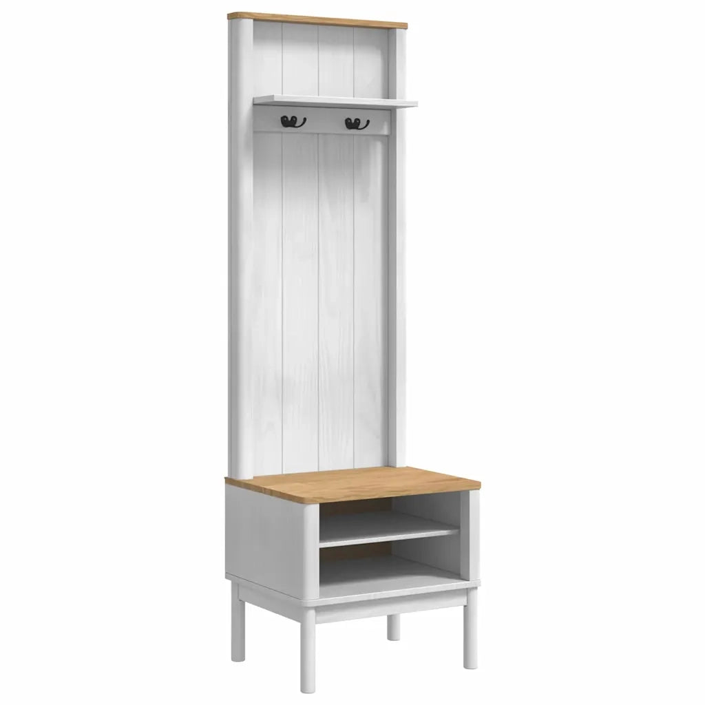 Armadio per corridoio FLORO Bianco 50 x 40 x 158 cm 42011246