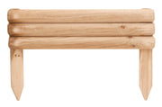 RECINTO STECCATO VAMPIRO 4 PZ. PER DELIMITARE AIUOLE CM.55X15+20H IN LEGNO DI PINO IMPREGNATO