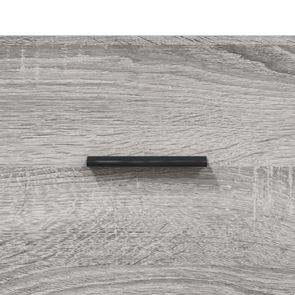 Credenza Grigio Sonoma 69,5x34x180 cm in Legno Multistrato 3198551