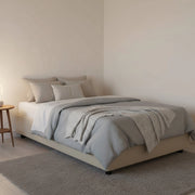 Abici, Letto Piazza e Mezza Materasso Incluso Made in Italy, Beige