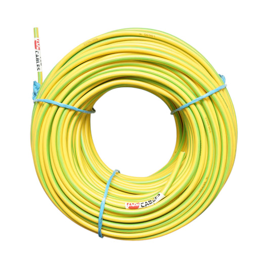 Cavo di messa a terra in rame 16mm giallo-verde MYF H07V-K, isolamento in PVC 450/750V 100m/rotolo